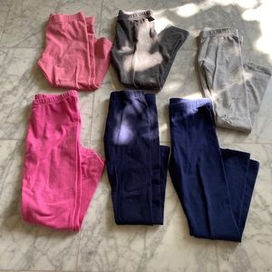Girls Leggings Bundle of 6 GUC